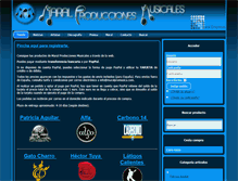 Tablet Screenshot of maralpromusica.com